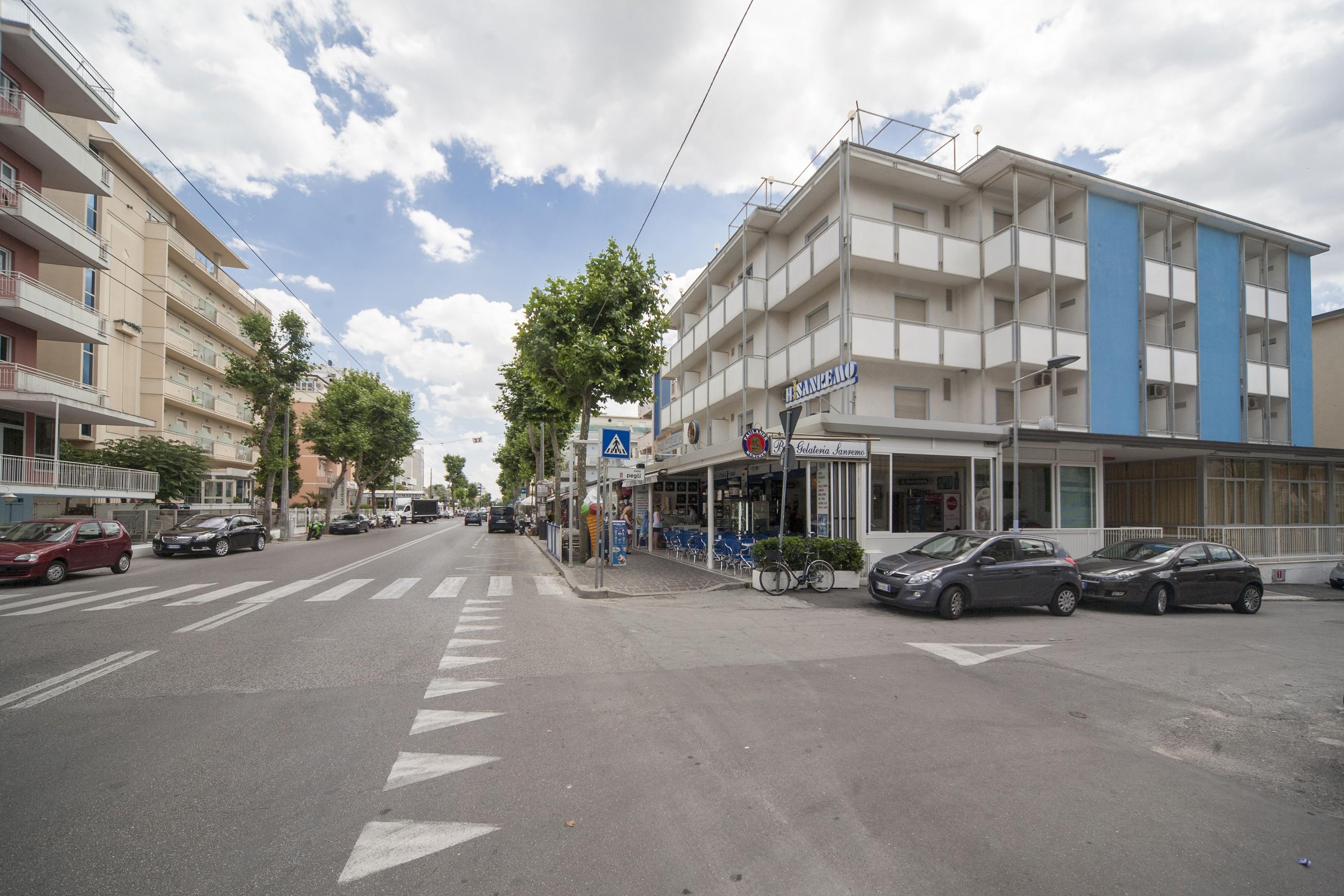 Hotel Sanremo Rímini Exterior foto
